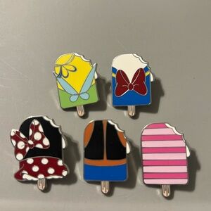 Disney Popsicle Pin Set